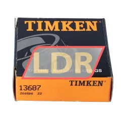 Timken 13687 rulman resim 3