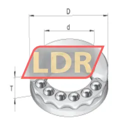 INA AKL7-HLC rulman resim 3