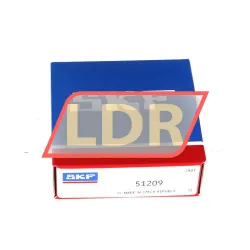 SKF 51209 rulman resim 3