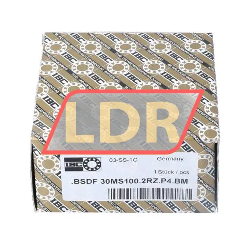 IBC Bearings BSDF30MS100-2RZ-P4-BM ürün fotoğrafı 3