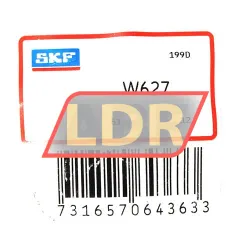 SKF W627 rulman resim 2