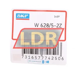 SKF W628/5-2Z rulman resim 2