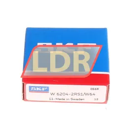 SKF W6204-2RS1/W64 rulman resim 2