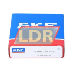 SKF W6006-2RS1/VP311 rulman resim 3