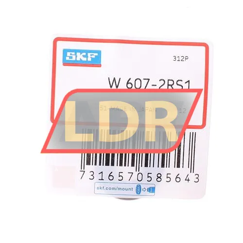 SKF W607-2RS1 ürün fotoğrafı 2