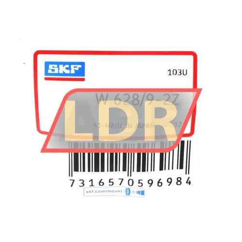 SKF W628/9-2Z ürün fotoğrafı 3