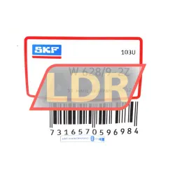 SKF W628/9-2Z rulman resim 3