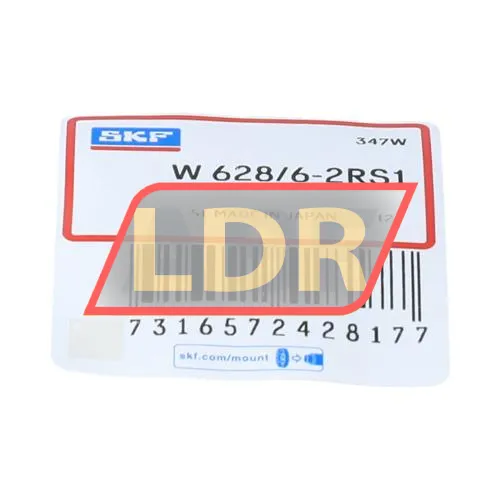 SKF W628/6-2RS1 ürün fotoğrafı 2