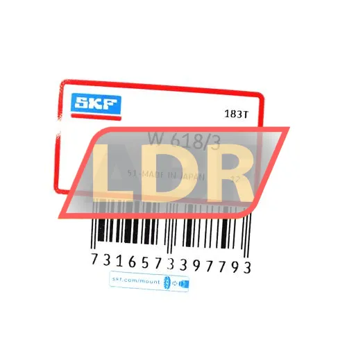 SKF W618/3 ürün fotoğrafı 2