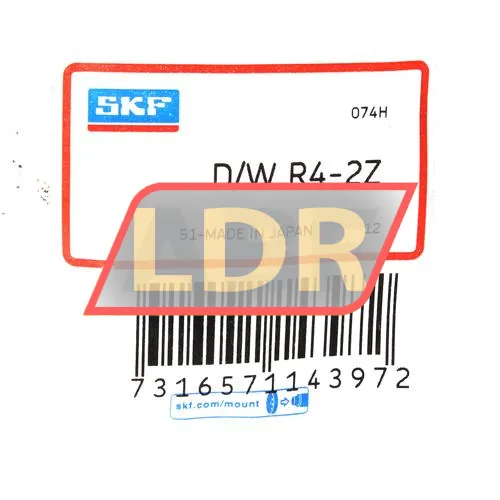 SKF D/WR4-2Z ürün fotoğrafı 2