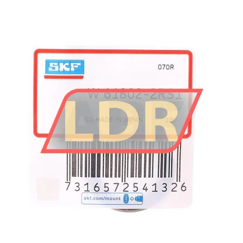 SKF W61802-2RS1 ürün fotoğrafı 2