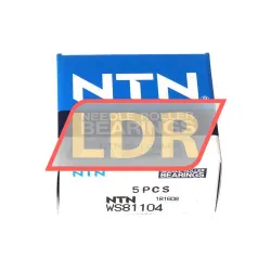 NTN WS81104 rulman resim 3