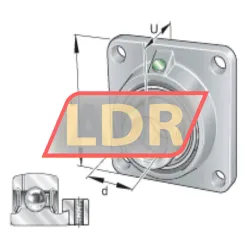 INA PCJ40-XL-N-FA125 rulman resim 6