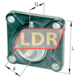 INA PCJ30-TV-FA125-5 rulman resim 3