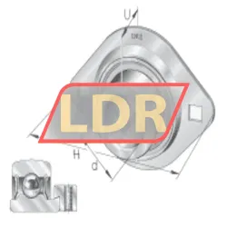 INA FLAN62-MST-FA125 rulman resim 3