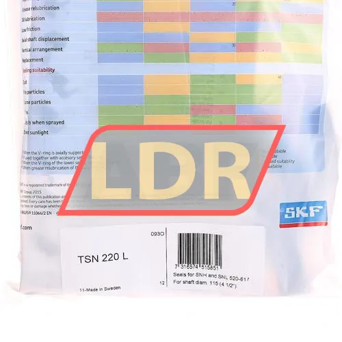 SKF TSN220L ürün fotoğrafı 4