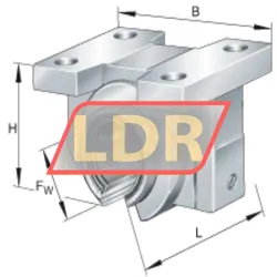 INA KGBAO50-PP-AS rulman resim 5