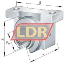INA KGBO30-PP-AS rulman resim 5