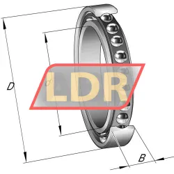 FAG HS7009-C-T-P4S-DUL rulman resim 2