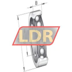 FAG HCS71909-E-T-P4S-UL rulman resim 5