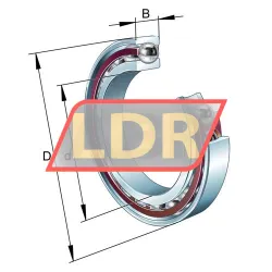 FAG B7210-C-T-P4S-K5-UL rulman resim 4