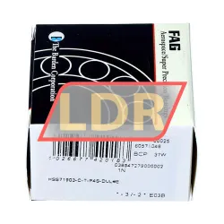 FAG HSS71903-C-T-P4S-DUL rulman resim 3