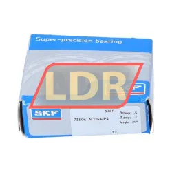 SKF 71806ACDGA/P4 rulman resim 3