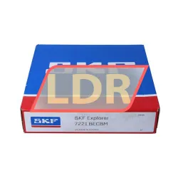 SKF 7221BECBM rulman resim 3