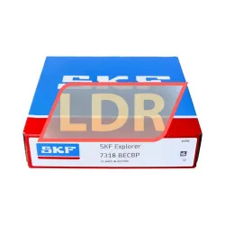 SKF 7318BECBP rulman resim 4
