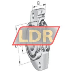 INA DKLFA2080-2Z rulman resim 6