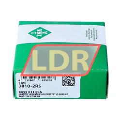 INA 3810-2RS rulman resim 3