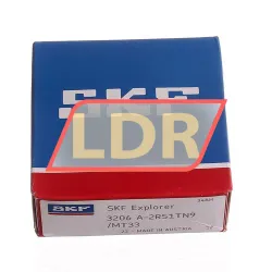 SKF 3206A-2RS1TN9/MT33 rulman resim 3