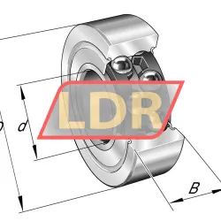 INA 3215-2Z rulman resim 4