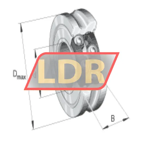 INA LFR50/5-4-2RS-RB-HLC ürün fotoğrafı 5