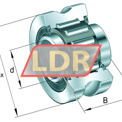 INA LFR2202-10-2RSR-NA ürün fotoğrafı 2