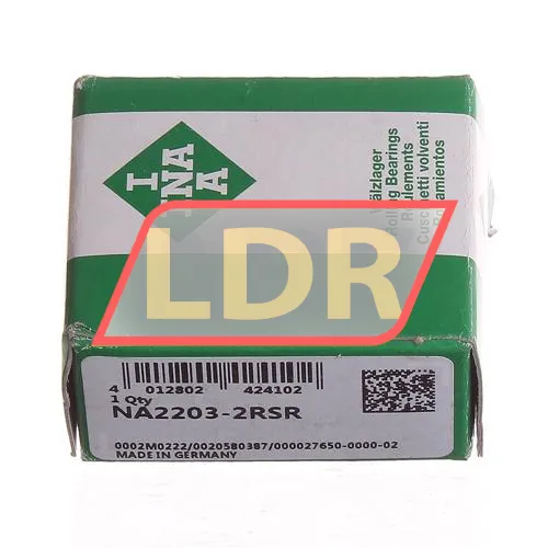 INA NA2203-2RSR ürün fotoğrafı 3