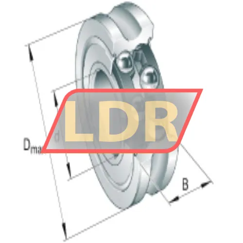 INA LFR50/5-6-2Z-HLC ürün fotoğrafı 4