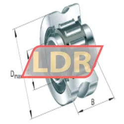 INA LFR2204-10-2RSR-NA rulman resim 6
