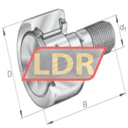 INA KRV40-B rulman resim 2