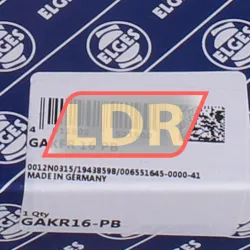 Elges GAKFR16PB rulman resim 3