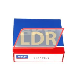 SKF 1207ETN9 rulman resim 4