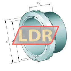 FAG H206-100 rulman resim 5