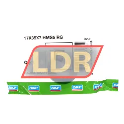 SKF 17X35X7HMS5RG