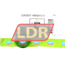 SKF 12X28X7HMSA10V rulman resim 3