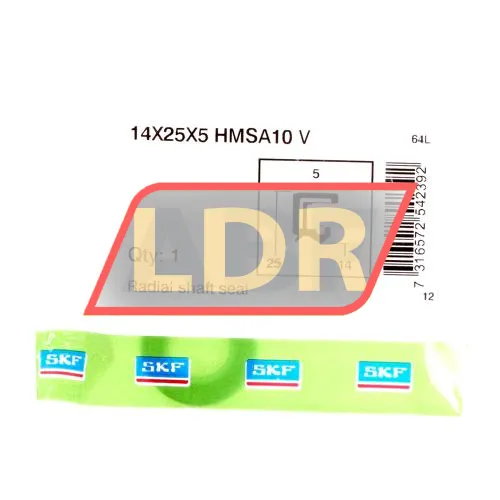 SKF 14X25X5HMSA10V ürün fotoğrafı 3