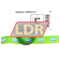SKF 18X35X7HMSA10V rulman resim 3